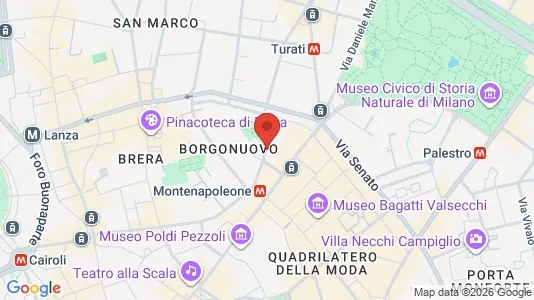 Apartments for rent i Milano Zona 1 - Centro storico - kort over placeringen