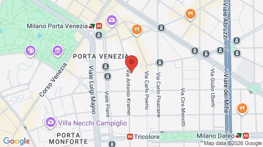 Apartments for rent i Milano Zona 1 - Centro storico - kort over placeringen