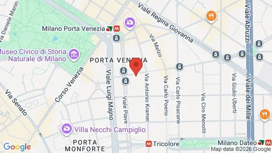 Apartments for rent i Milano Zona 1 - Centro storico - kort over placeringen