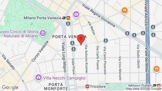 Apartments for rent i Milano Zona 1 - Centro storico - kort over placeringen