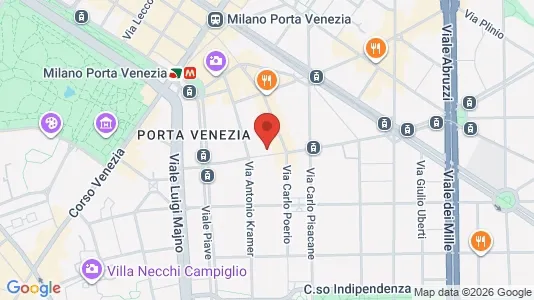 Apartments for rent i Milano Zona 1 - Centro storico - kort over placeringen