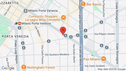 Rooms for rent i Milano Zona 1 - Centro storico - kort over placeringen