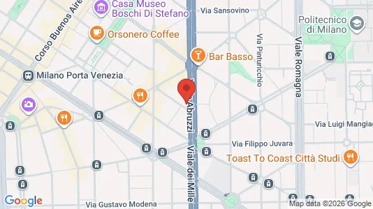 Rooms for rent i Milano Zona 3 - Porta Venezia, Città Studi, Lambrate - kort over placeringen