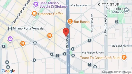 Rooms for rent i Milano Zona 3 - Porta Venezia, Città Studi, Lambrate - kort over placeringen