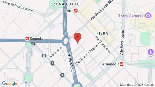 Apartments for rent i Milano Zona 8 - Fiera, Gallaratese, Quarto Oggiaro - kort over placeringen