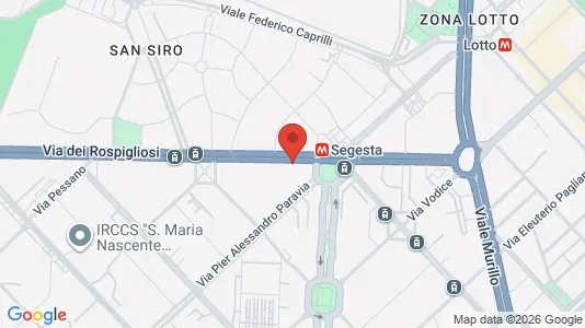 Apartments for rent i Milano Zona 6 - Barona, Lorenteggio - kort over placeringen
