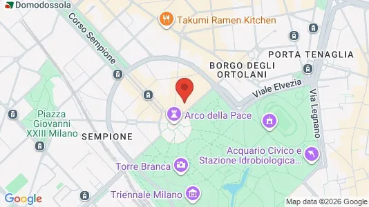 Apartments for rent i Milano Zona 1 - Centro storico - kort over placeringen