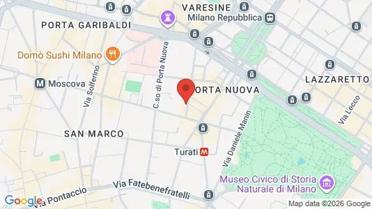 Apartments for rent i Milano Zona 1 - Centro storico - kort over placeringen