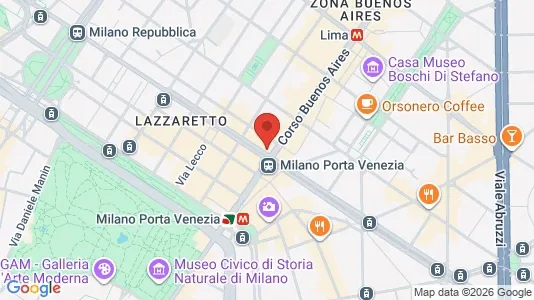 Apartments for rent i Milano Zona 2 - Stazione Centrale, Gorla, Turro, Greco, Crescenzago - kort over placeringen
