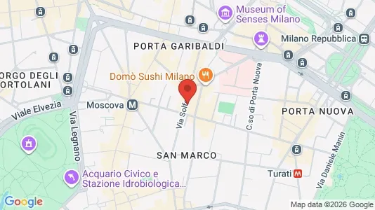 Apartments for rent i Milano Zona 1 - Centro storico - kort over placeringen