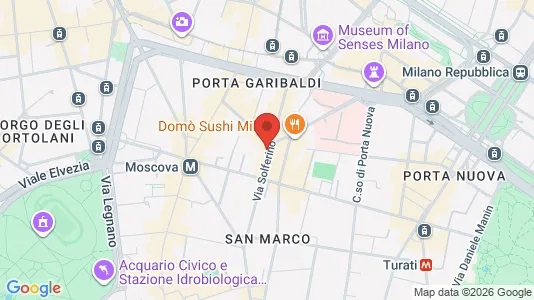 Apartments for rent i Milano Zona 1 - Centro storico - kort over placeringen