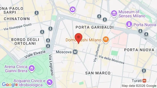 Apartments for rent i Milano Zona 1 - Centro storico - kort over placeringen