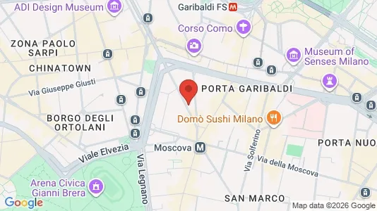 Apartments for rent i Milano Zona 1 - Centro storico - kort over placeringen