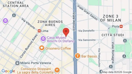 Rooms for rent i Milano Zona 1 - Centro storico - kort over placeringen