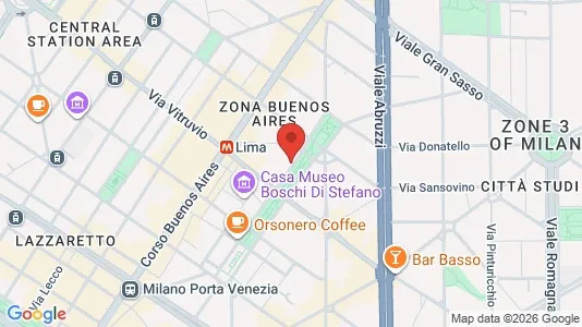 Apartments for rent i Milano Zona 1 - Centro storico - kort over placeringen