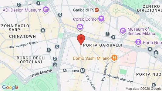 Apartments for rent i Milano Zona 1 - Centro storico - kort over placeringen
