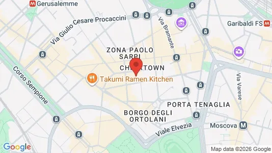 Apartments for rent i Milano Zona 1 - Centro storico - kort over placeringen