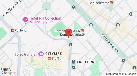Rooms for rent i Milano Zona 1 - Centro storico - kort over placeringen