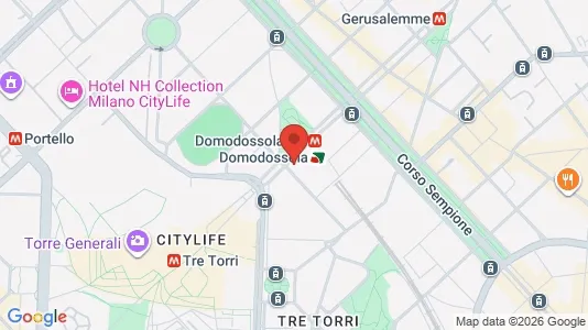 Apartments for rent i Milano Zona 1 - Centro storico - kort over placeringen