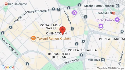 Apartments for rent i Milano Zona 1 - Centro storico - kort over placeringen