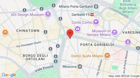 Apartments for rent i Milano Zona 1 - Centro storico - kort over placeringen