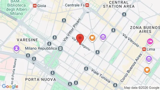 Apartments for rent i Milano Zona 2 - Stazione Centrale, Gorla, Turro, Greco, Crescenzago - kort over placeringen