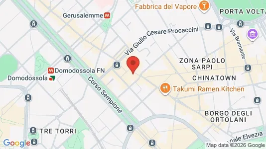 Apartments for rent i Milano Zona 1 - Centro storico - kort over placeringen