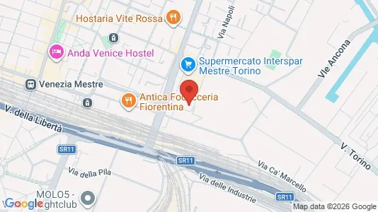 Apartments for rent i Venice - kort over placeringen