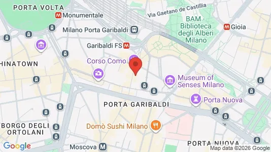 Apartments for rent i Milano Zona 1 - Centro storico - kort over placeringen