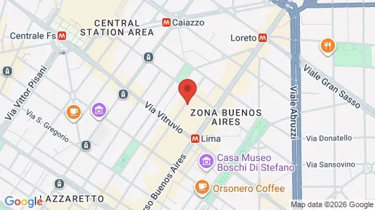 Apartments for rent i Milano Zona 2 - Stazione Centrale, Gorla, Turro, Greco, Crescenzago - kort over placeringen