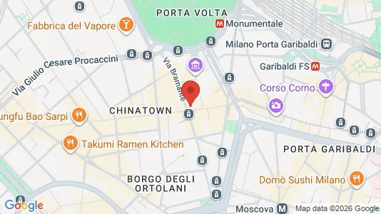 Apartments for rent i Milano Zona 1 - Centro storico - kort over placeringen
