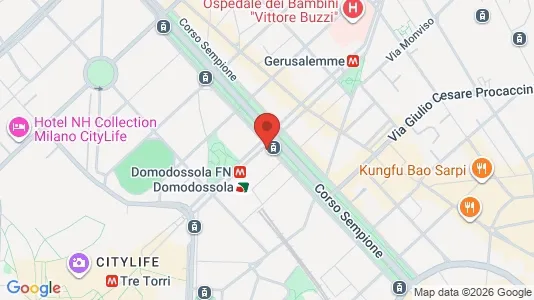 Apartments for rent i Milano Zona 1 - Centro storico - kort over placeringen