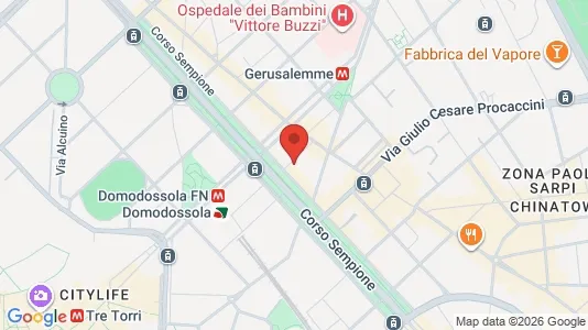 Apartments for rent i Milano Zona 1 - Centro storico - kort over placeringen