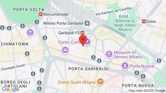 Apartments for rent i Milano Zona 1 - Centro storico - kort over placeringen