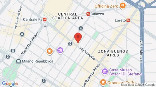 Apartments for rent i Milano Zona 2 - Stazione Centrale, Gorla, Turro, Greco, Crescenzago - kort over placeringen