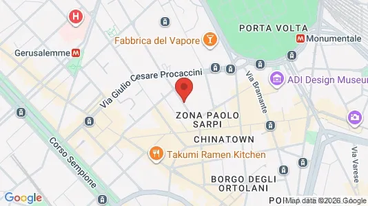 Apartments for rent i Milano Zona 1 - Centro storico - kort over placeringen