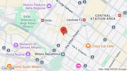Apartments for rent i Milano Zona 2 - Stazione Centrale, Gorla, Turro, Greco, Crescenzago - kort over placeringen