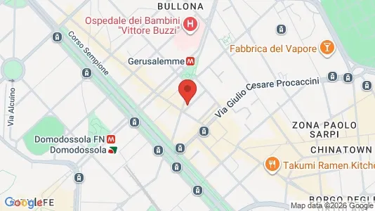 Apartments for rent i Milano Zona 1 - Centro storico - kort over placeringen