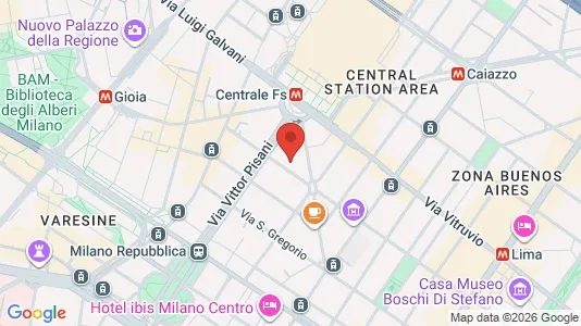 Apartments for rent i Milano Zona 2 - Stazione Centrale, Gorla, Turro, Greco, Crescenzago - kort over placeringen