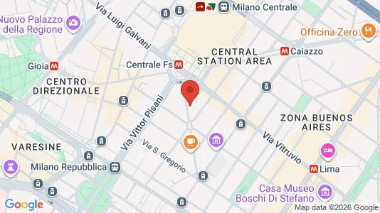 Apartments for rent i Milano Zona 2 - Stazione Centrale, Gorla, Turro, Greco, Crescenzago - kort over placeringen