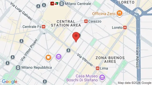 Apartments for rent i Milano Zona 2 - Stazione Centrale, Gorla, Turro, Greco, Crescenzago - kort over placeringen