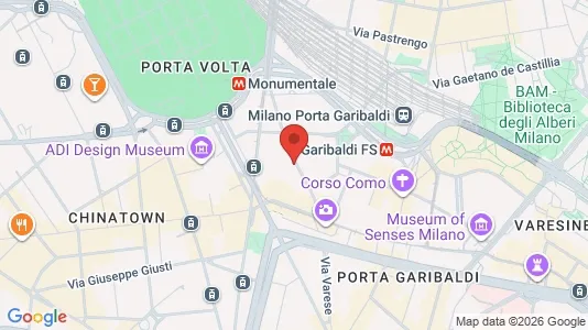 Apartments for rent i Milano Zona 1 - Centro storico - kort over placeringen