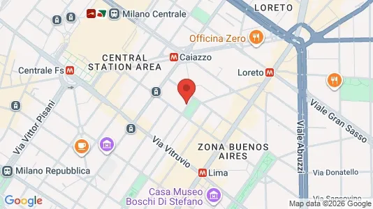 Apartments for rent i Milano Zona 2 - Stazione Centrale, Gorla, Turro, Greco, Crescenzago - kort over placeringen