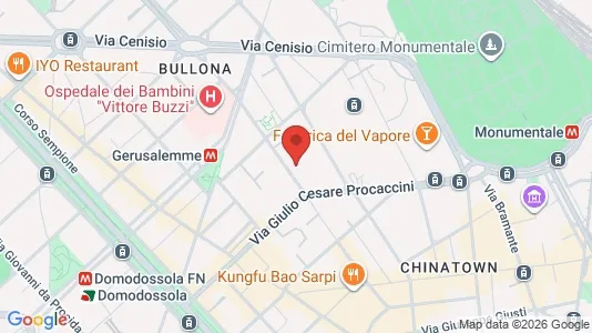 Apartments for rent i Milano Zona 1 - Centro storico - kort over placeringen