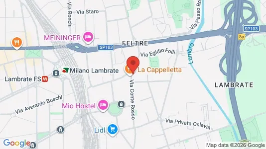 Apartments for rent i Milano Zona 3 - Porta Venezia, Città Studi, Lambrate - kort over placeringen