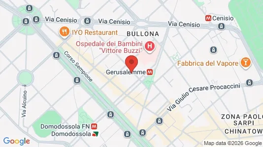 Apartments for rent i Milano Zona 1 - Centro storico - kort over placeringen