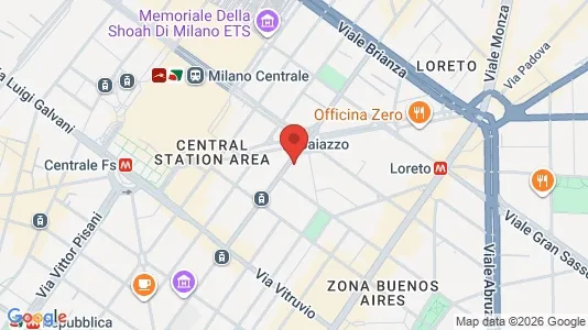 Apartments for rent i Milano Zona 2 - Stazione Centrale, Gorla, Turro, Greco, Crescenzago - kort over placeringen