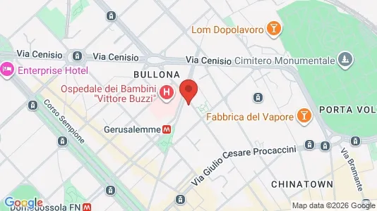 Apartments for rent i Milano Zona 1 - Centro storico - kort over placeringen