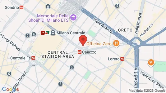 Apartments for rent i Milano Zona 2 - Stazione Centrale, Gorla, Turro, Greco, Crescenzago - kort over placeringen