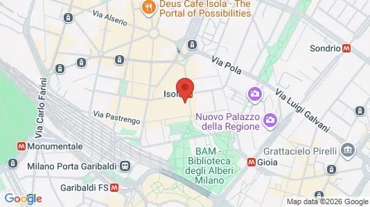 Apartments for rent i Milano Zona 2 - Stazione Centrale, Gorla, Turro, Greco, Crescenzago - kort over placeringen